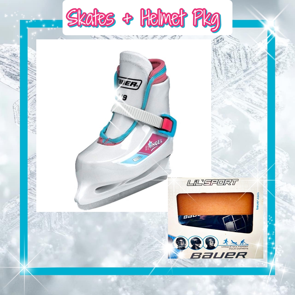 ⛄️ Kids Slip ON Ice Skates by Bauer ❄️